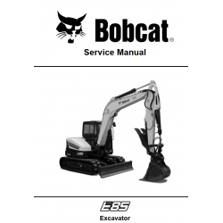 Bobcat - instrukcje napraw - schematy - DTR - service manuals - Bobcat E85